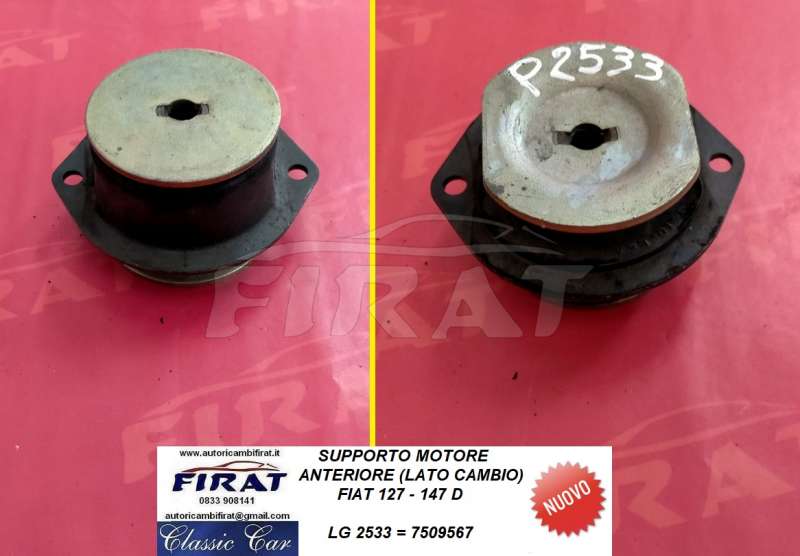 SUPPORTO MOTORE FIAT 127 ANT. LATO CAMBIO (2533)